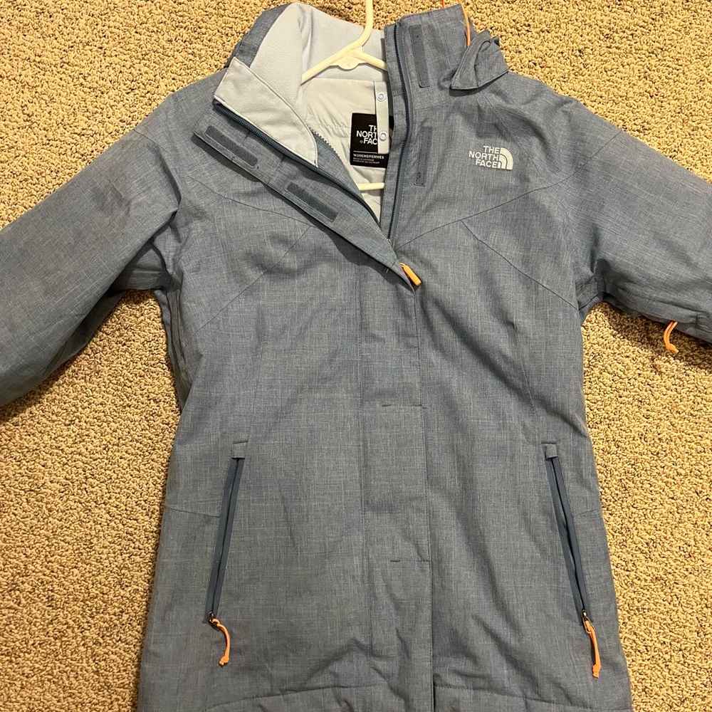North face winter coat